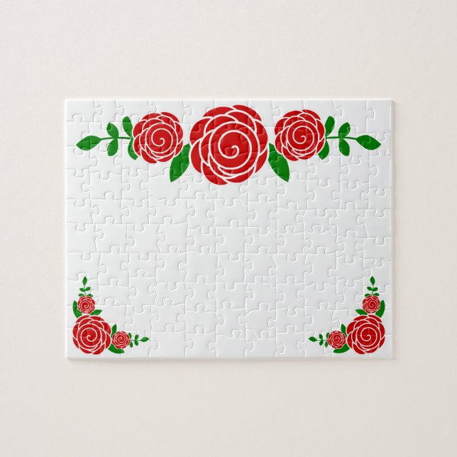 Rote Rose Valentine Frustration Puzzle (Horizontal)
