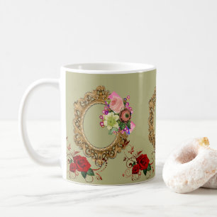 Rote Rose Viktorianische Tasse