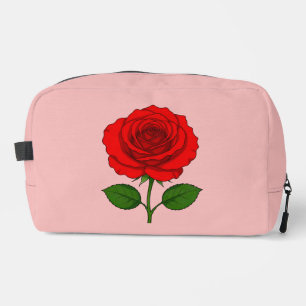 Rote Rose Waschbeutel