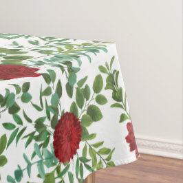 Rote Rose Wedding Elegant Classic Tischdecke