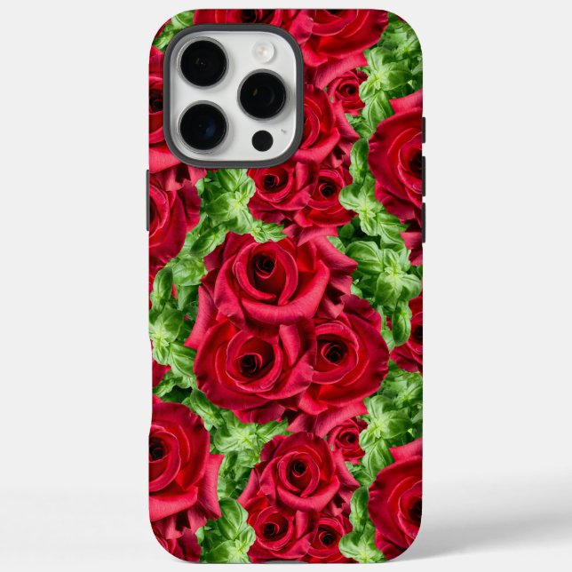 Rote Rose Weg Blume Garland Case-Mate iPhone Hülle (Rückseite)