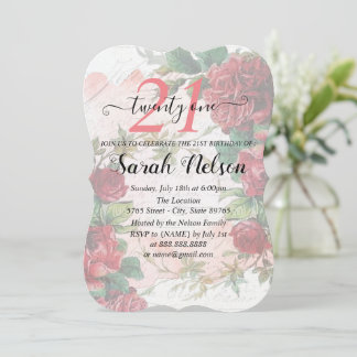 Rote Rosen 21 Geburtstag Einladung