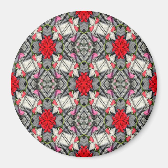Rote Rosen 4 U.. Magnet (Vorne)