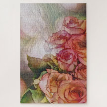 Rote Rosen bei getapptem Sonnenlicht