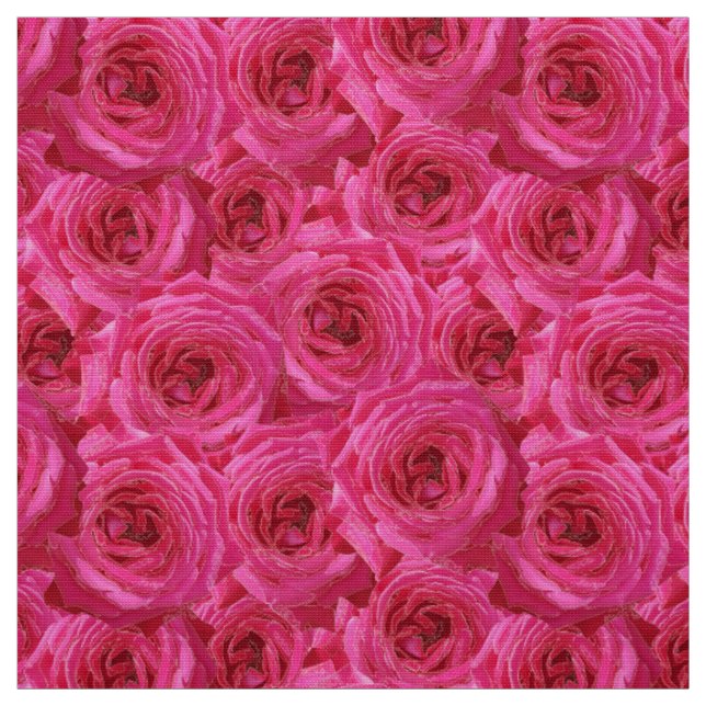 Rote Rosen, Blume, Rot, Liebe Stoff (Muster)
