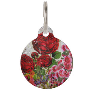 Rote Rosen Blumengarten Tiermarke