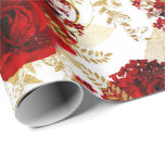 Rote Rosen Bunch Sparky Wählen Sie eine andere Wah Geschenkpapier<br><div class="desc">🌹 Eine Symphonie der Eleganz: Rote Rosen des Florence Studio Gold Weißes Wrapping Paper! 💫 Rote Rosen Bunch Sparky Floral Elegant White Wrapping Paper von Florence Studio, ein luxuriöses Packpapier, das mehr als nur eine Hülle ist. Es ist eine Feier von Liebe und Eleganz, gedruckt auf glänzenden Papieren, um Ihren...</div>