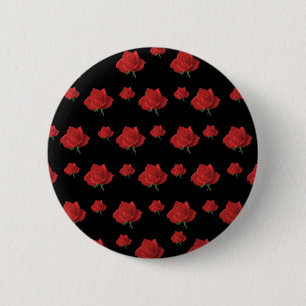 Rote Rosen Button