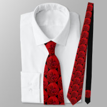 Rote Rosen Classic Floral Black