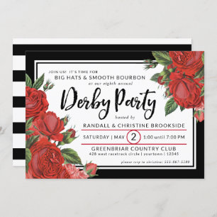 Rote Rosen   Derby Party Classic Einladung