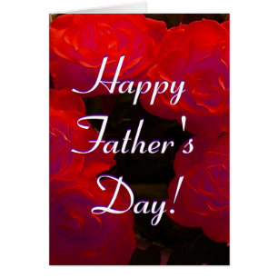 Rote Rosen des glücklichen Vaters I