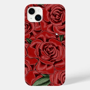 Rote Rosen Eleganz Case-Mate iPhone 14 Plus Hülle