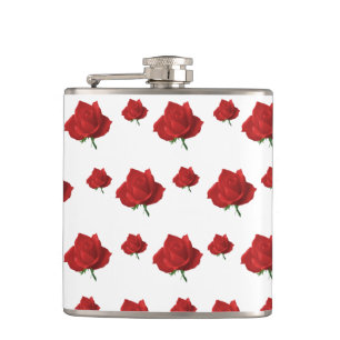 Rote Rosen Flachmann