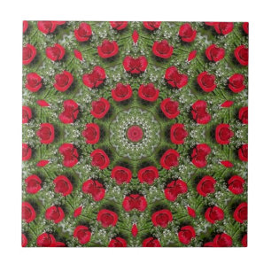 Rote Rosen Fliese