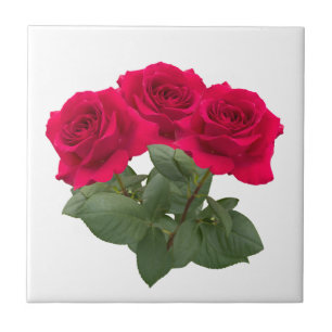Rote Rosen Fliese