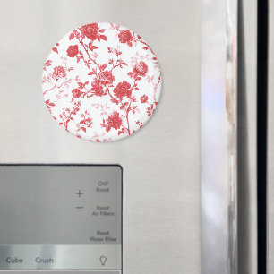 Rote Rosen Floral Magnet