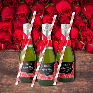 Rote Rosen für Wasserfarben Derby Party Mini