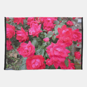 ROTE ROSEN Handtuch