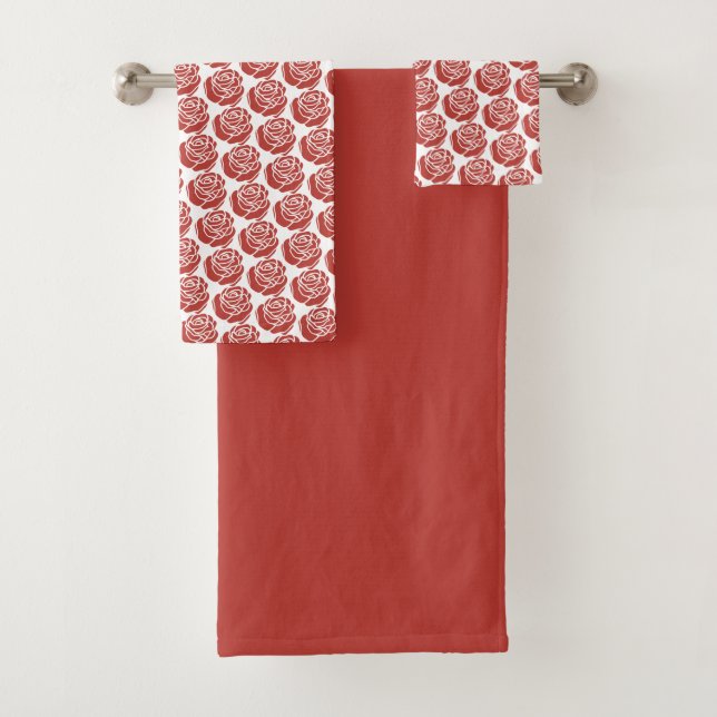 Rote Rosen - HandtuchSet Badhandtuch Set (Insitu)