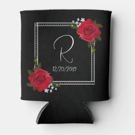 Rote Rosen Hochzeit Dosenkühler