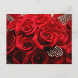 Rote Rosen Hochzeit-RSVP-Karte 2 RSVP Karte