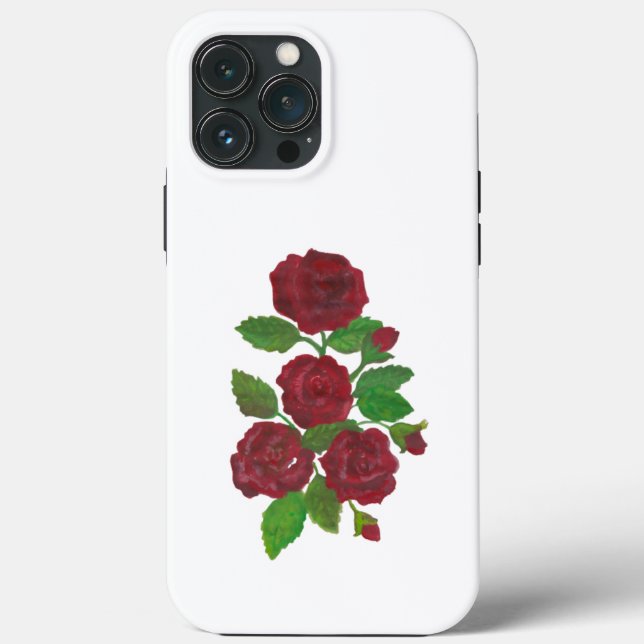rote Rosen iPhone/iPad Gehäuse Case-Mate iPhone Hülle (Rückseite)