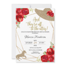 Rote Rosen Kentucky Derby Brautparty