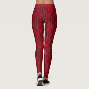 rote Rosen Leggings