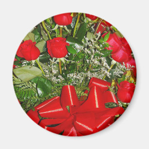 Rote Rosen_ Magnet