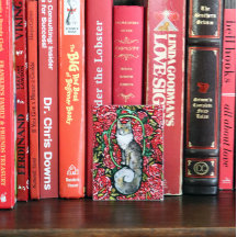 Rote Rosen Maine Coon Kitty Cat Art Rose Garten