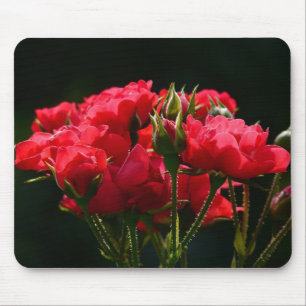 Rote Rosen Mousepad
