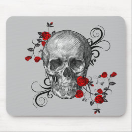 Rote Rosen Mousepad