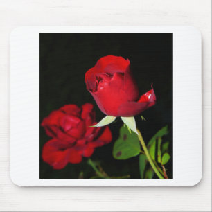 Rote Rosen Mousepad