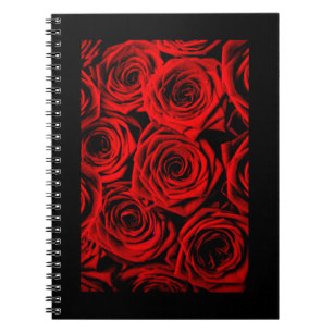 Rote Rosen Notizblock