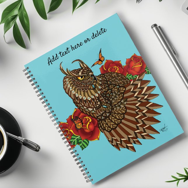 Rote Rosen Owl Blue Planer (Von Creator hochgeladen)