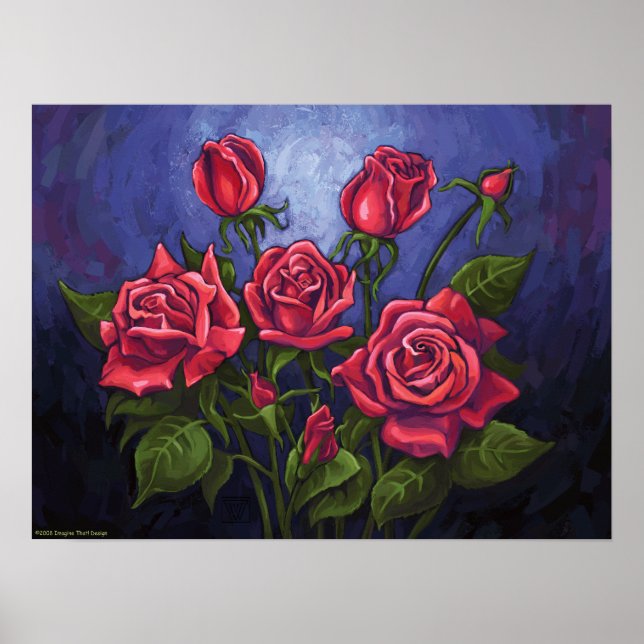 Rote Rosen Poster (Vorne)