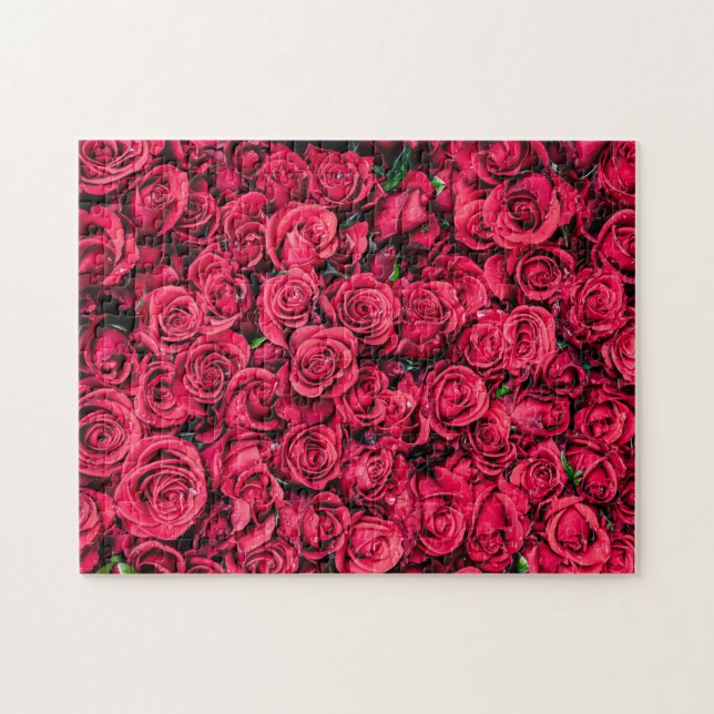 Rote Rosen Puzzle (Horizontal)