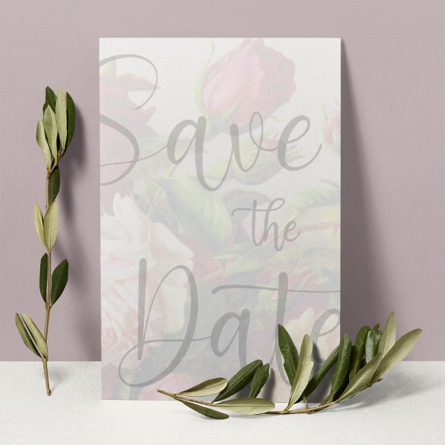Rote Rosen Save the Date Vorlage (Von Creator hochgeladen)