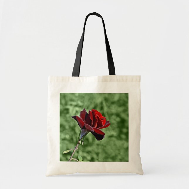 Rote Rosen-Tasche Tragetasche (Vorne)