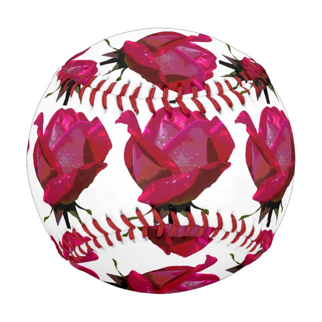 rote Rosen Thunder_Cove alle Farben Baseball (Vorderseite)