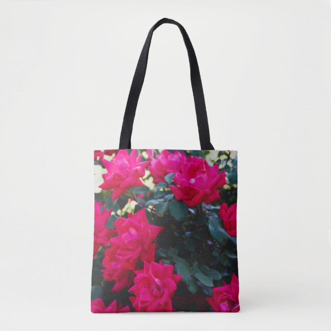 ROTE ROSEN TOTE BAG (Vorderseite)
