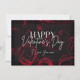 Rote Rosen - Valentinstag Einladung