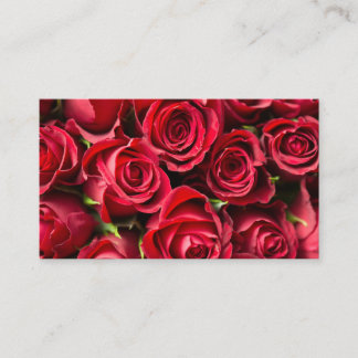 Rote Rosen Visitenkarte