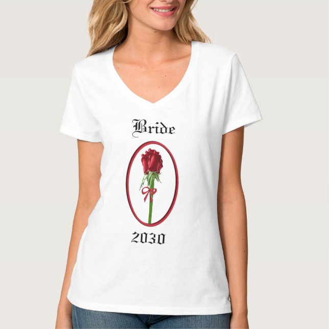 Rote Rosen wechseln in das laufende Jahr T-Shirt (Vorderseite)