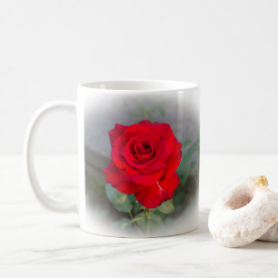 Rote Rote Rose Kaffeetasse