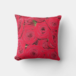 Rote Rote Rosen Kissen