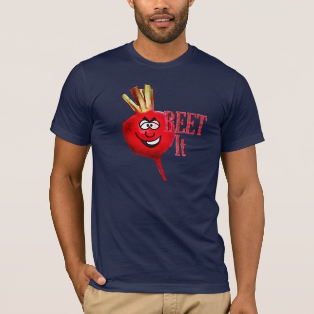Rote Rübe es T-Shirt (Vorderseite)