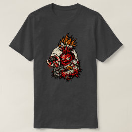 Rote-Rüben-Berserker-Halloween — Dunkler Krieger R T-Shirt