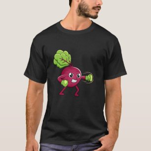 Rote-Rüben-Box-Hobby-Boxer-Sport T-Shirt