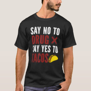 Rote Rückzahlungswoche sagen nein zu Drogen sagen T-Shirt